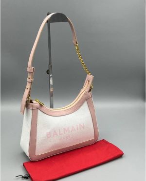 BALMAIIN B ARMY LOGO PRINT SHOULDER BAG WITHOUT BOX