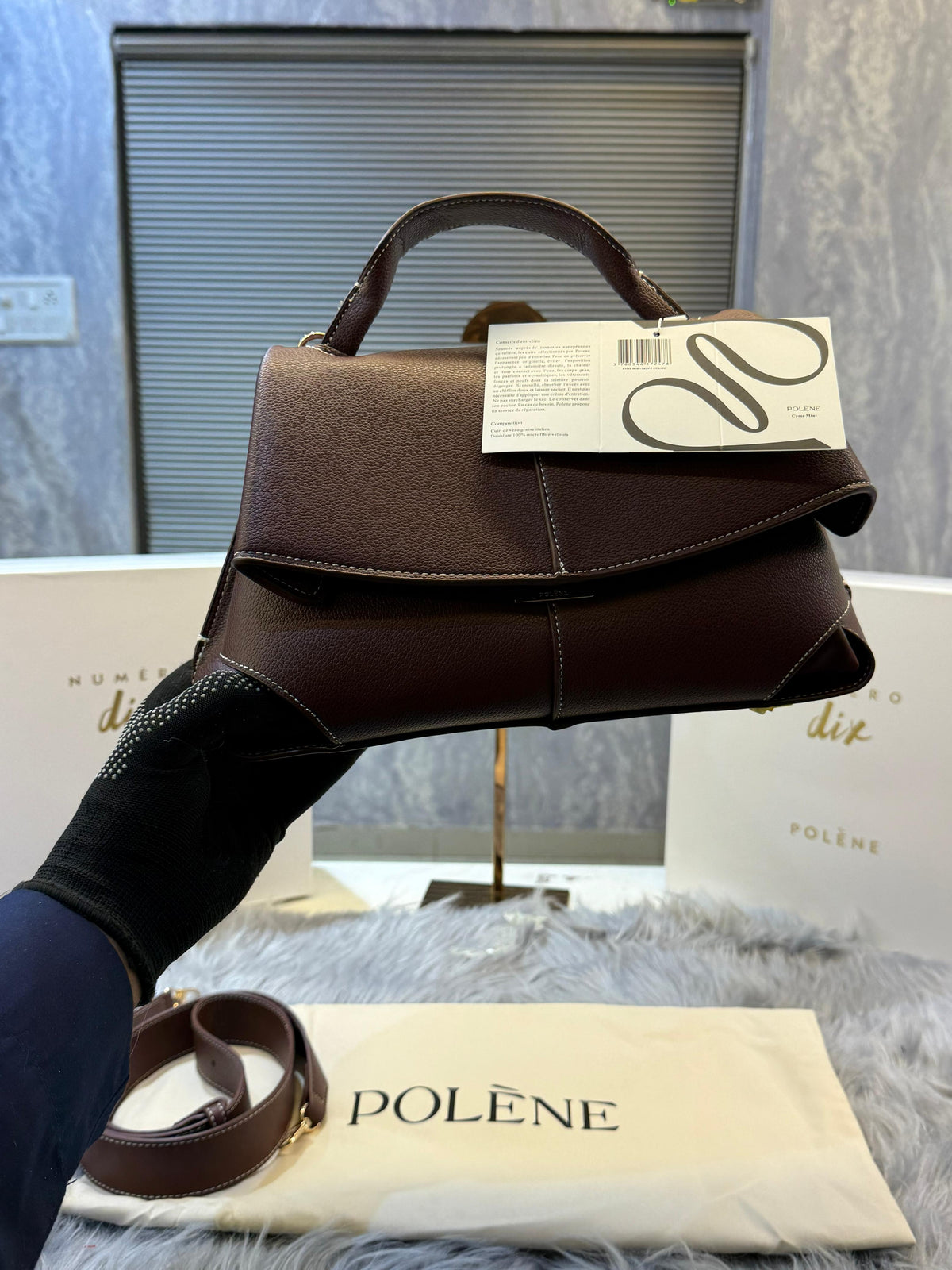 Poleene Mokki Edition Textured Camel With box
