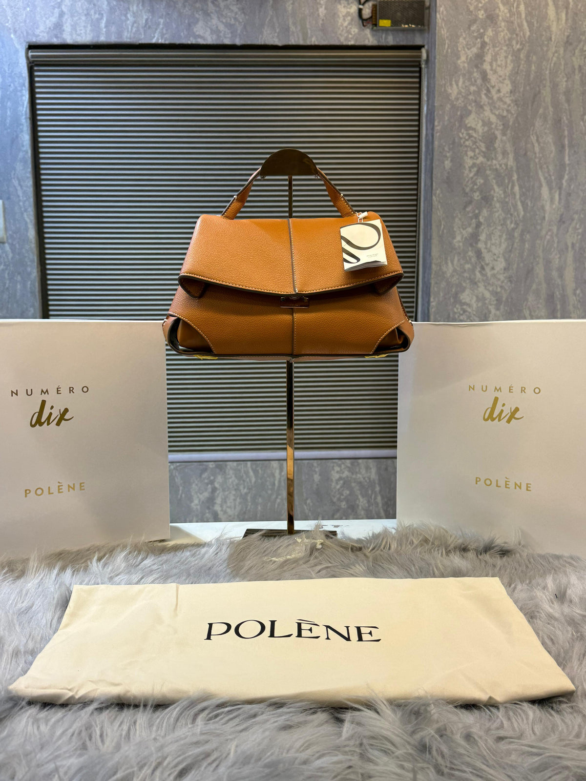 Poleene Mokki Edition Textured Camel With box