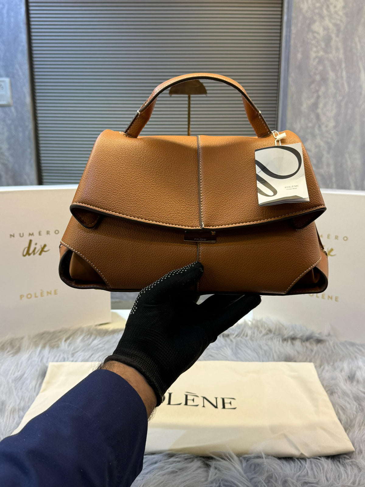 Poleene Mokki Edition Textured Camel With box