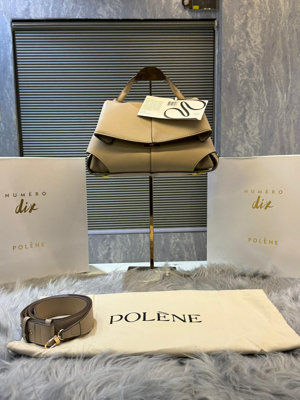 Poleene Mokki Edition Textured Camel With box