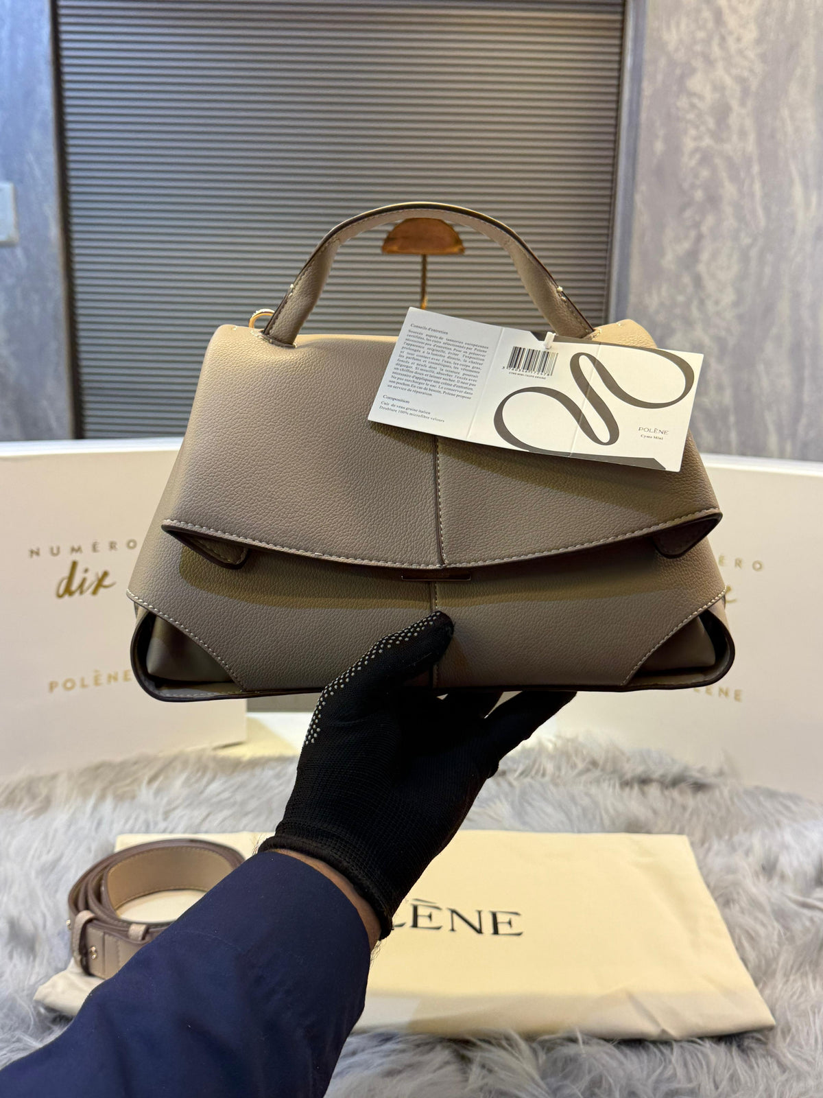 Poleene Mokki Edition Textured Camel With box