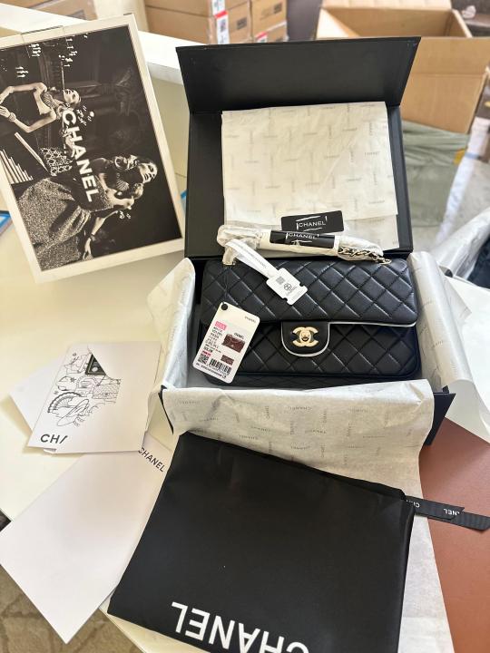 Channel Jumbo Large Highend Shoulder Bag With Original Double Box Packing RibbonPack Box