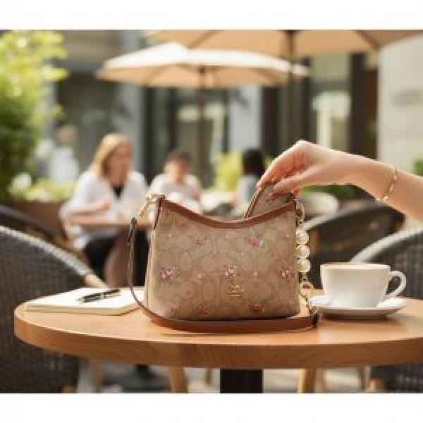 COACHH LAUREL HANDBAG WITH BOX