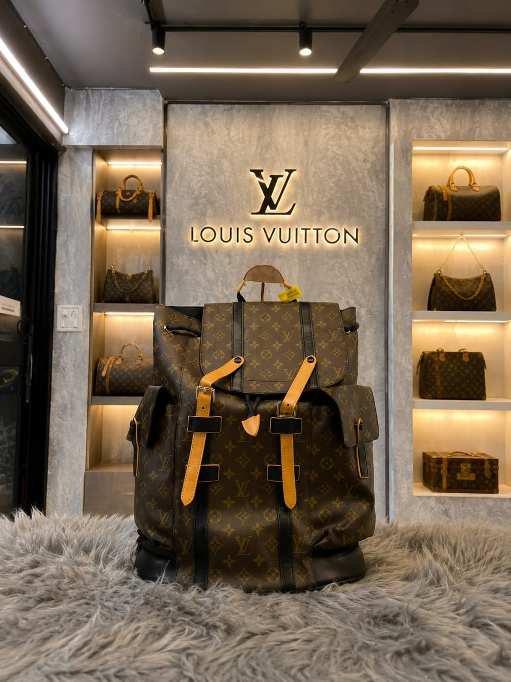 Louiis Vuitton Monogram Christopher Backpack