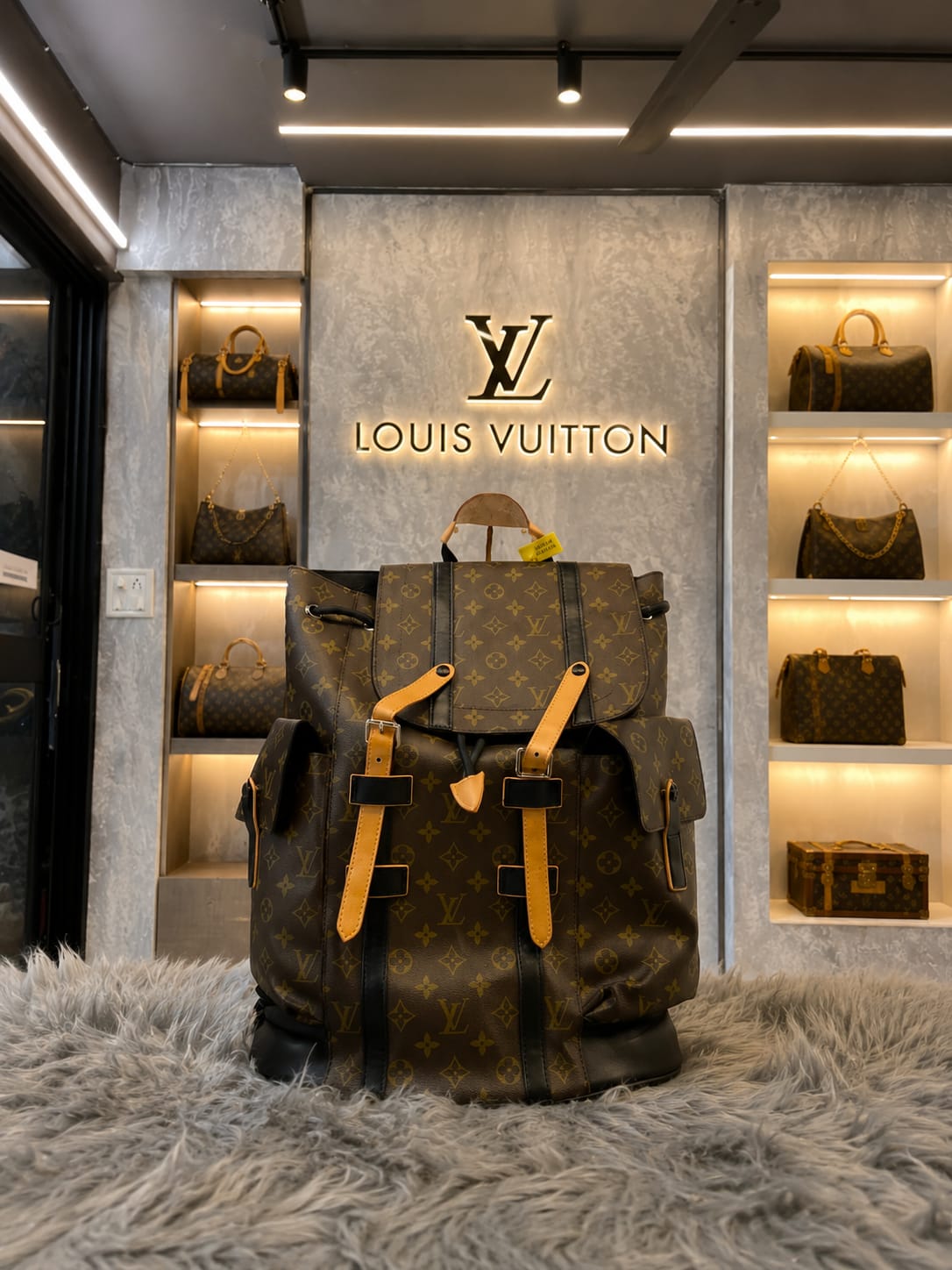 Louiis Vuitton Monogram Christopher Backpack