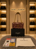 Saiint laurent Medium Monogram Satchel with box