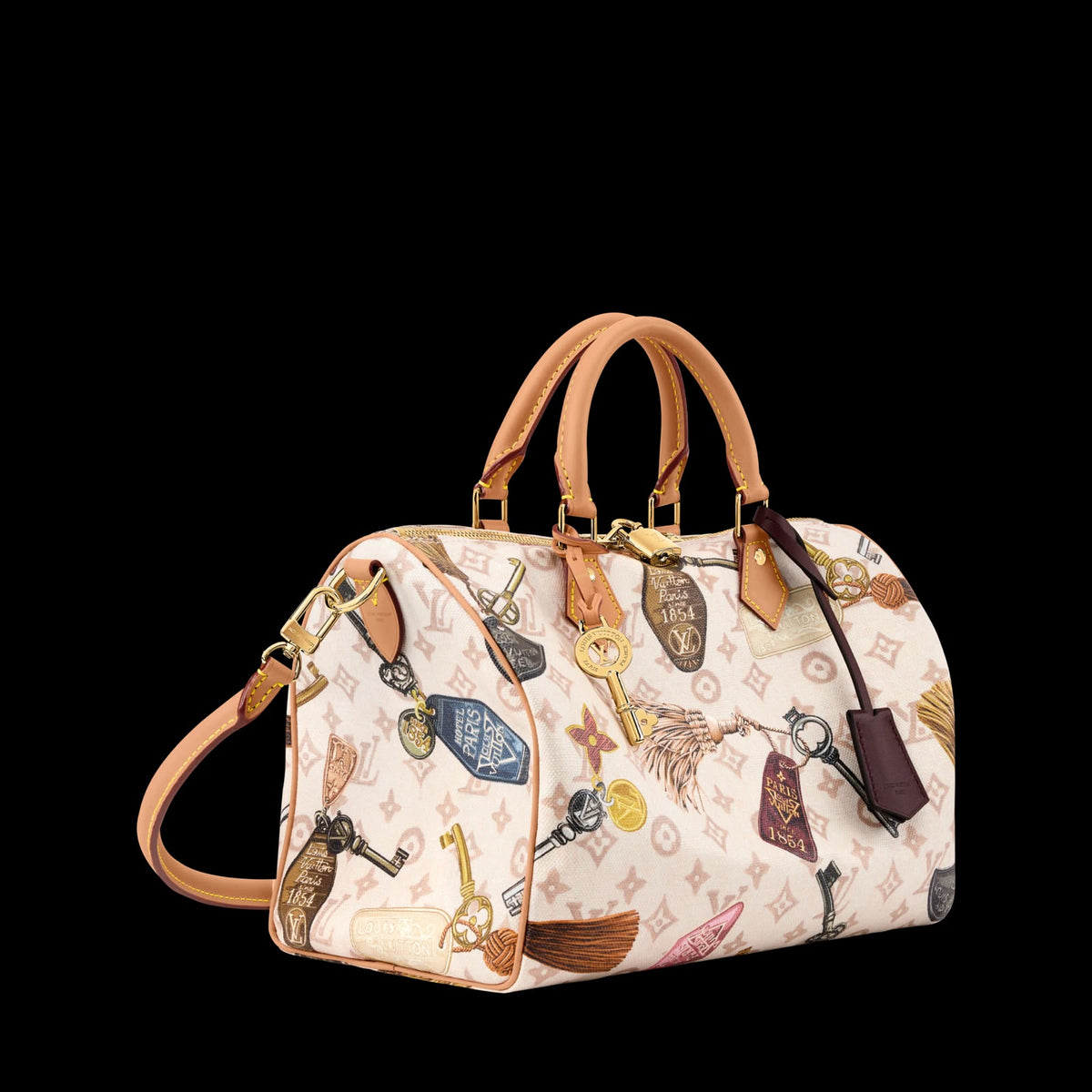 Louiss Vuitton Speedy Soft bag with premium quality box packing