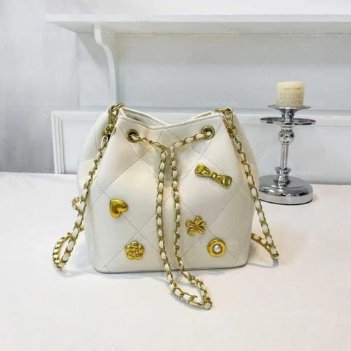 Chanell Bowtie mini bucket bag with premium quality bow
