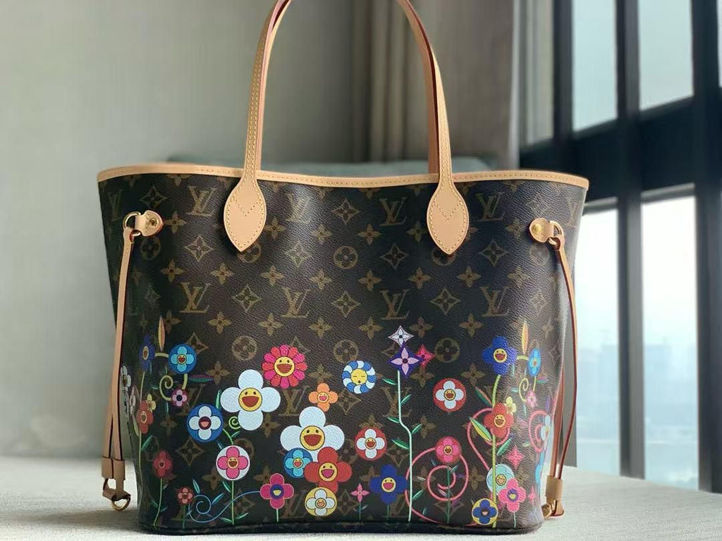 LOUISS VUITTON TAKASHI HANDBAG WITH PREMIUM QUALITY BOX