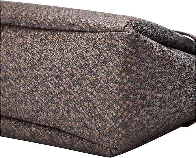 Miichael Korrs Jet Set monogram print shoulder bag