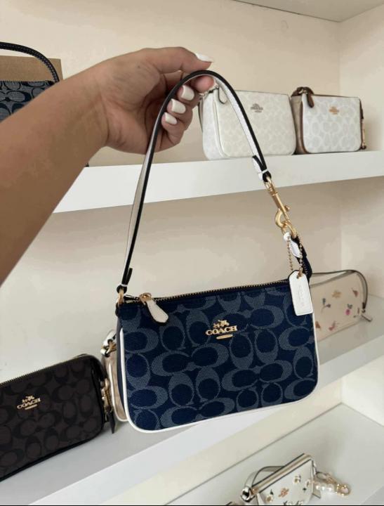 Coaach Nolita Classy Flower Patch Sling Bag With box