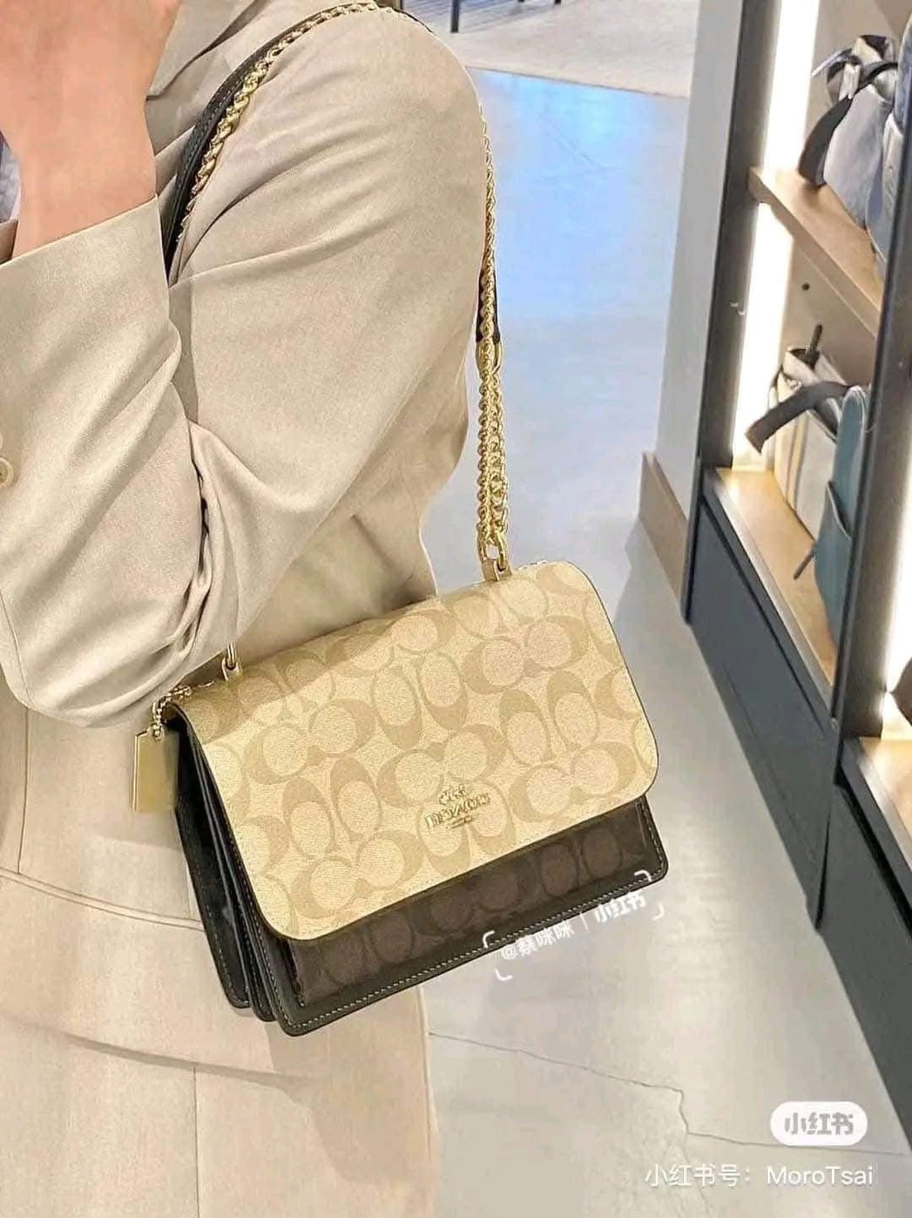 Coaach klarre crossbody bag With OG Box Accessories