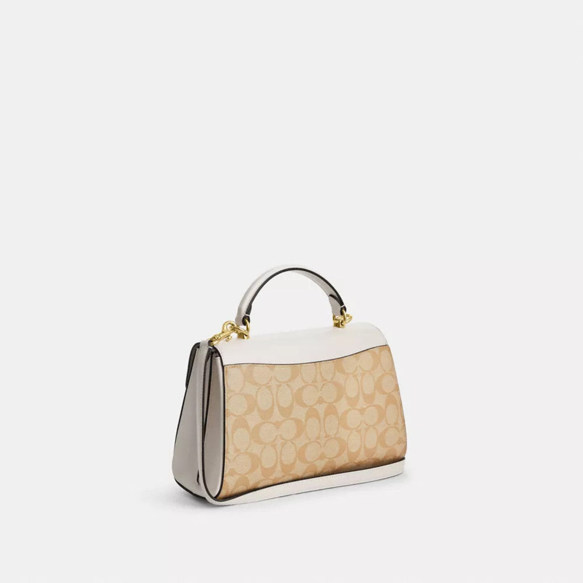 COAACH Eliza Top Handle In Signature Canvas